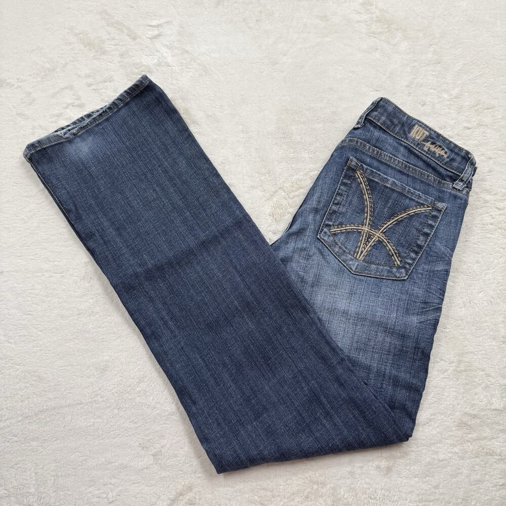 Kut from the Kloth Jeans Womens Size 4 Bootcut Mid-Rise Blue Medium Wash